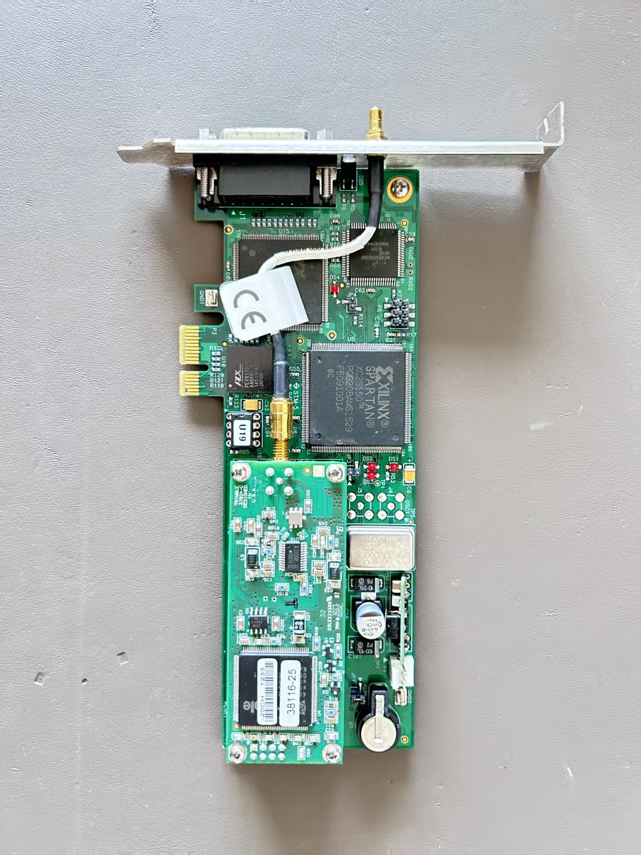 Microchip Symmetricom bc637 board PCIe card